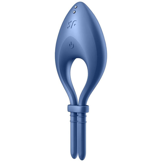 APP VIBRATORE BULLSEYE RING BLU - CHARME VIBE