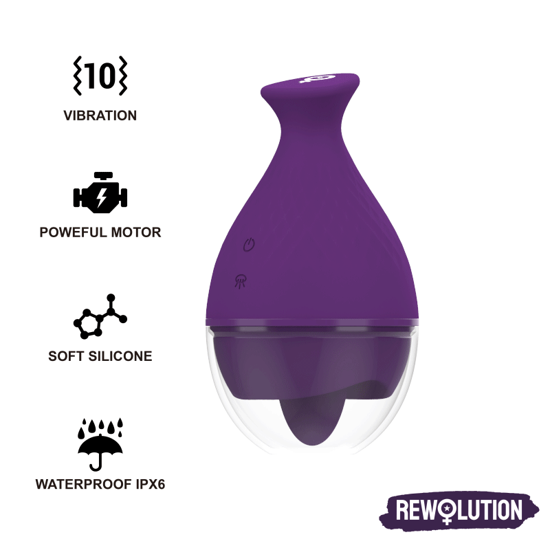 VIBRATORE REWOLINGO CON LINGUA - CHARME VIBE