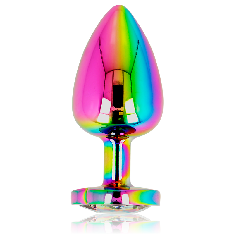 PLUG ANALE CUORE IRIDESCENTE TAGLIA L - CHARME VIBE