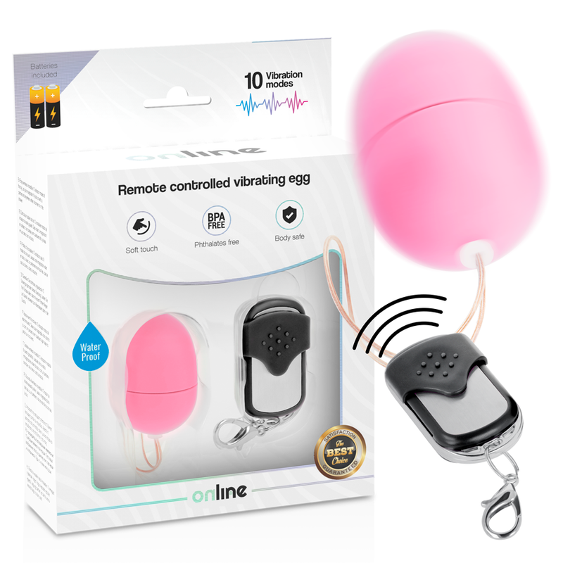 TELECOMANDO UOVO VIBRANTE S ROSA - CHARME VIBE