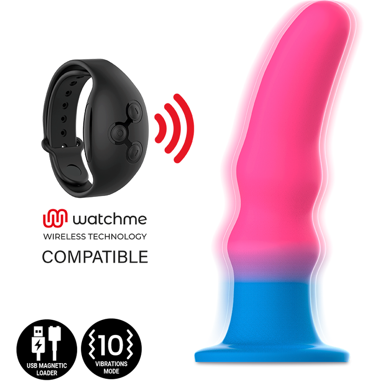 KUNO UTOPIA DILDO S  VIBRATORE WATCHME COMPATIBILE CON TECNOLOGIA WIRELESS - CHARME VIBE