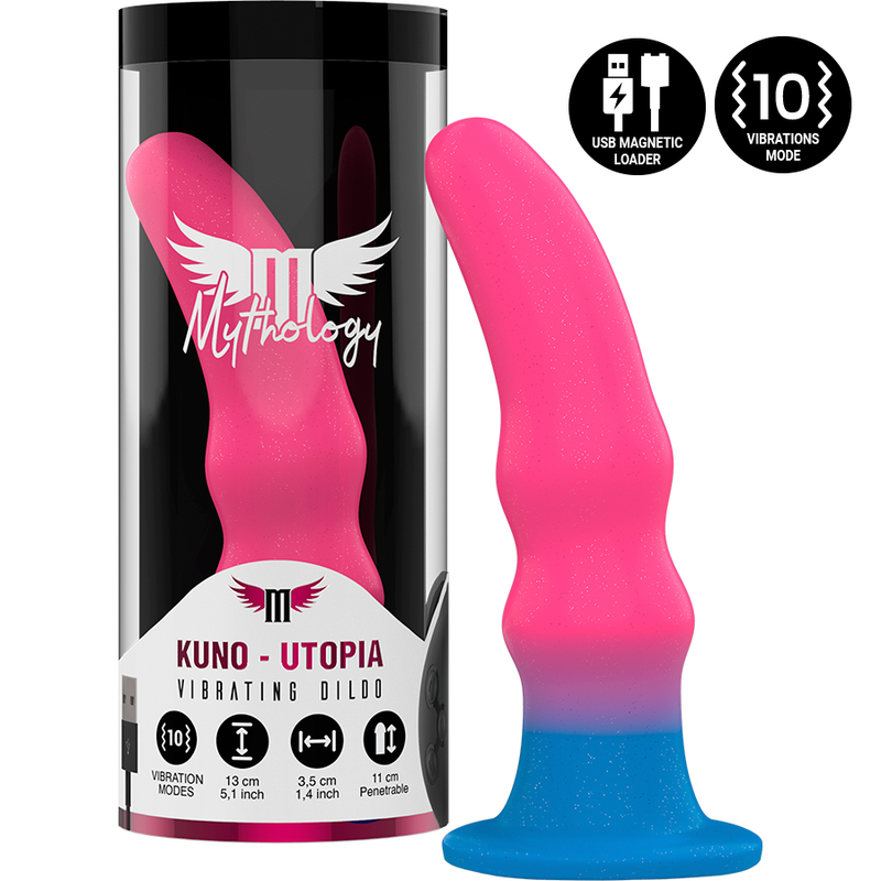 KUNO UTOPIA DILDO S  VIBRATORE WATCHME COMPATIBILE CON TECNOLOGIA WIRELESS - CHARME VIBE