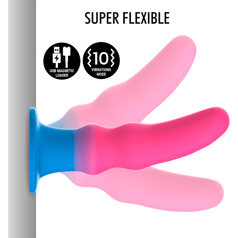 KUNO UTOPIA DILDO S  VIBRATORE WATCHME COMPATIBILE CON TECNOLOGIA WIRELESS - CHARME VIBE