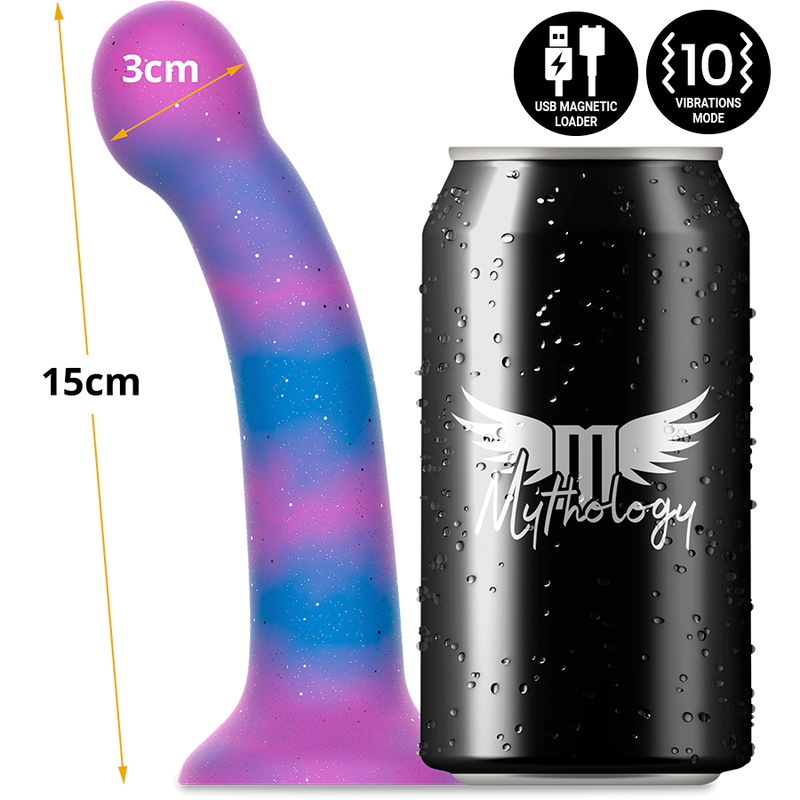 DION GALACTIC DILDO S  VIBRATORE WATCHME COMPATIBILE CON TECNOLOGIA WIRELESS - CHARME VIBE