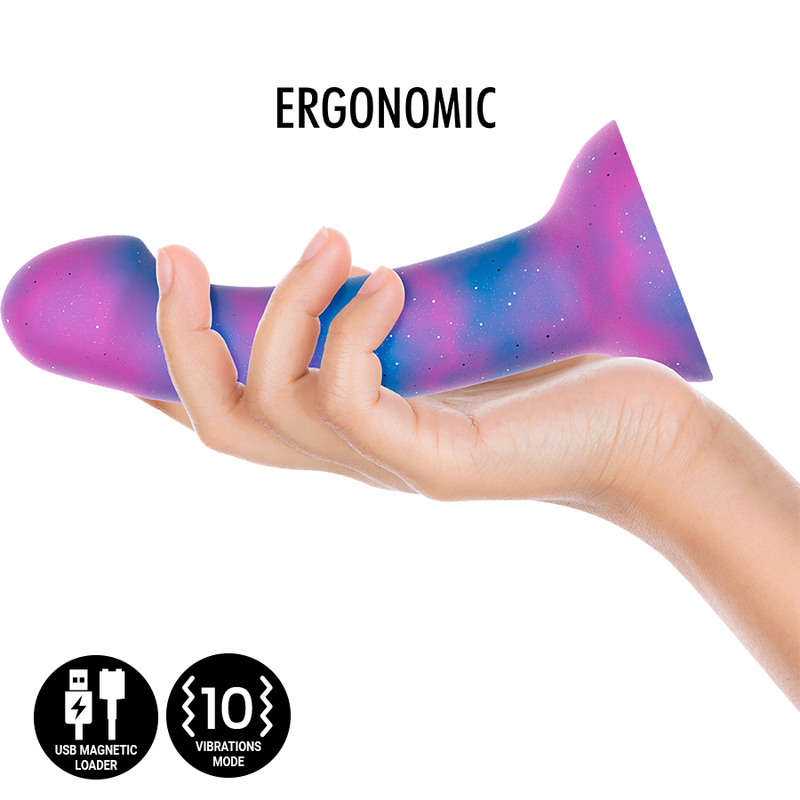 DION GALACTIC DILDO M  VIBRATORE WATCHME TECNOLOGIA WIRELESS COMPATIBILE - CHARME VIBE