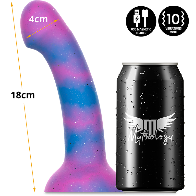 DION GALACTIC DILDO M  VIBRATORE WATCHME TECNOLOGIA WIRELESS COMPATIBILE - CHARME VIBE