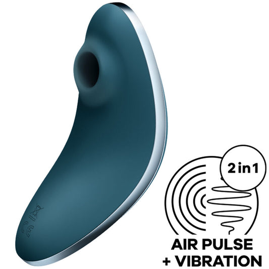 VULVA LOVER 1 STIMOLATORE E VIBRATORE A IMPULSI DARIA BLU - CHARME VIBE
