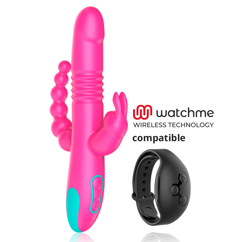 TRIPLA STIMOLAZIONE DONALD: COMPATIBILE CON LA TECNOLOGIA WIRELESS ANALE, G-SPOT E CLITORIDEA WATCHME - CHARME VIBE