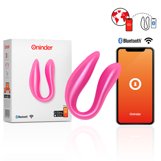 STIMOLATORE DEL PUNTO G E DEL CLITORALE LISBOA ROSA  APP GRATUITA - CHARME VIBE