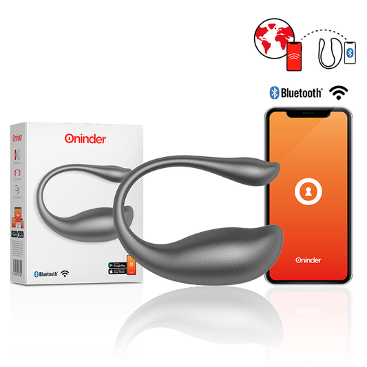 UOVO VIBRANTE NAIROBI NERO  APP GRATUITA - CHARME VIBE