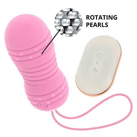UOVO TELECOMANDO 7 MODALITÀ ROTAZIONE ROSA - CHARME VIBE