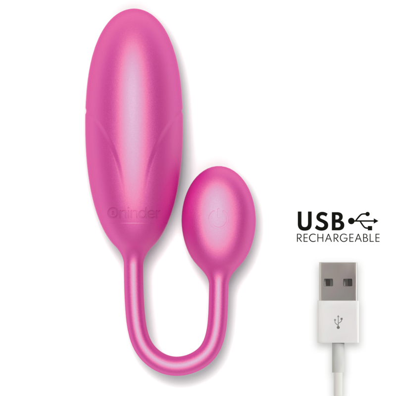 UOVO VIBRANTE DENVER ROSA 7 X 2,7 CM APP GRATUITA - CHARME VIBE