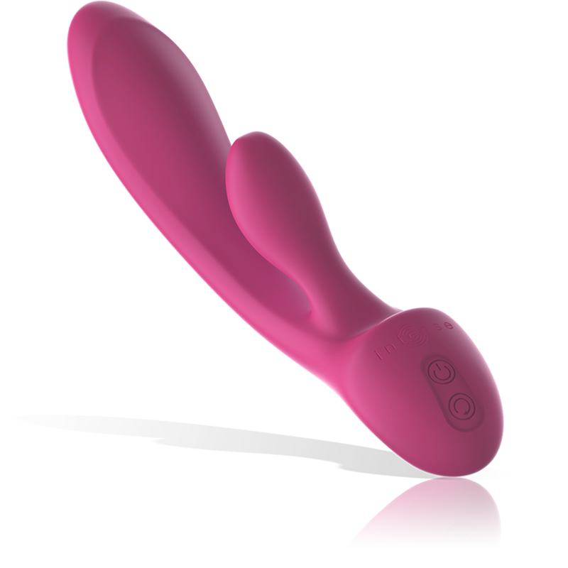 VIBRATORE LUIGI RABBIT SILICONE LIQUIDO ROSA - CHARME VIBE