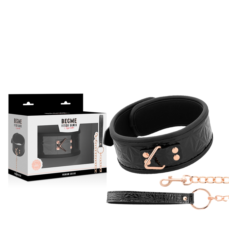 BLACK EDITION PREMIUM COLLARE IN PELLE VEGANA - CHARME VIBE