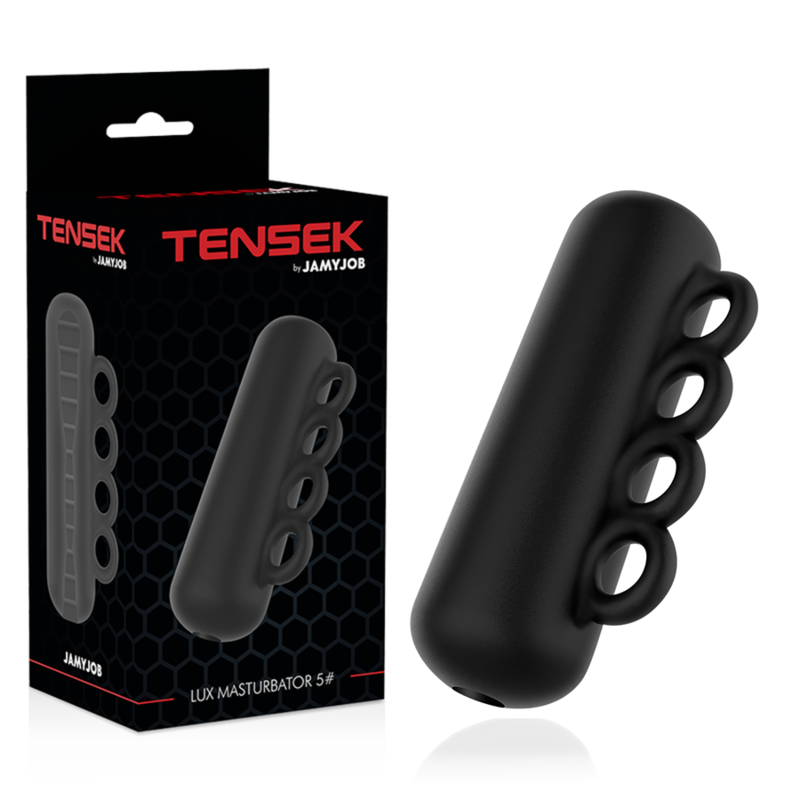 MASTURBATORE EXTREME TENSEK 5 NERO - CHARME VIBE