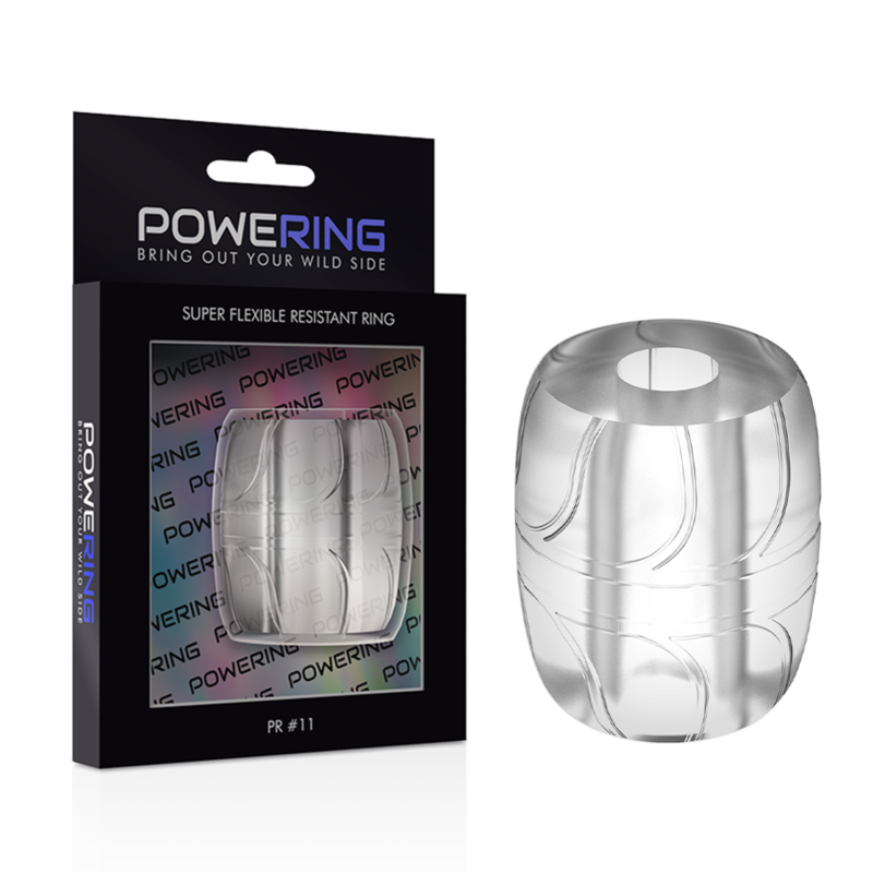 ANELLO PER PENE SUPER FLESSIBILE E RESISTENTE 5 CM PR11 TRASPARENTE - CHARME VIBE