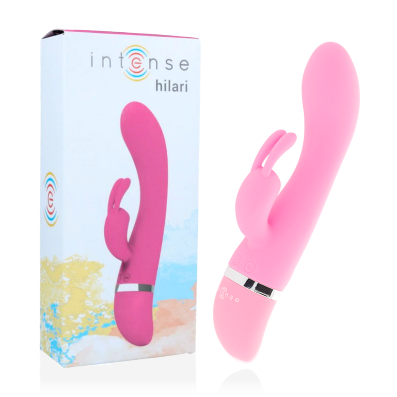 VIBRATORE LUXE IN SILICIO ROSA HILARI  - CHARME VIBE