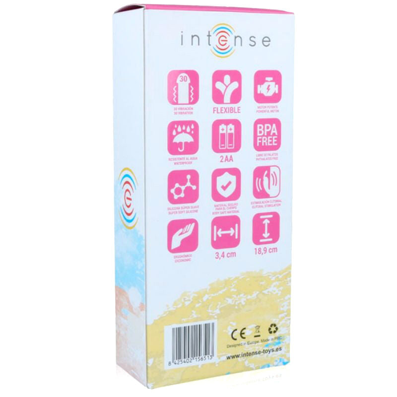 VIBRATORE LUXE IN SILICIO ROSA HILARI  - CHARME VIBE