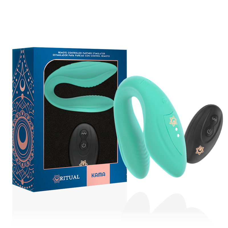 TELECOMANDO KAMA PER COPPIE AQUA - CHARME VIBE