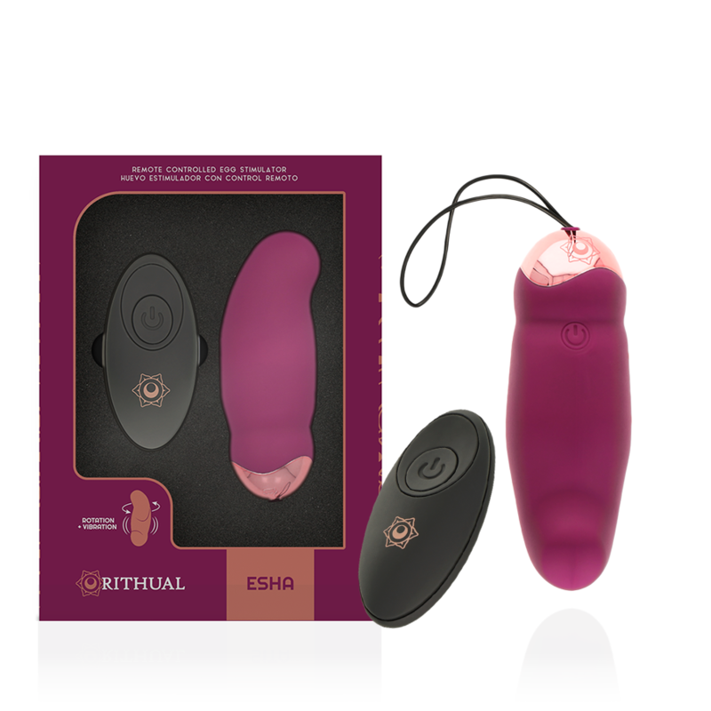ESHA EGG SISTEMA DI CONTROLLO REMOTO ROTAZIONE + VIBRAZIONE - CHARME VIBE
