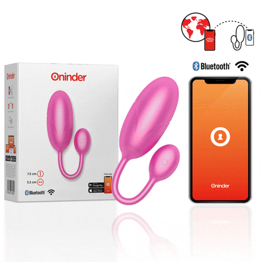 UOVO VIBRANTE TOKYO ROSA 7,5 X 3,2 CM APP GRATUITA - CHARME VIBE