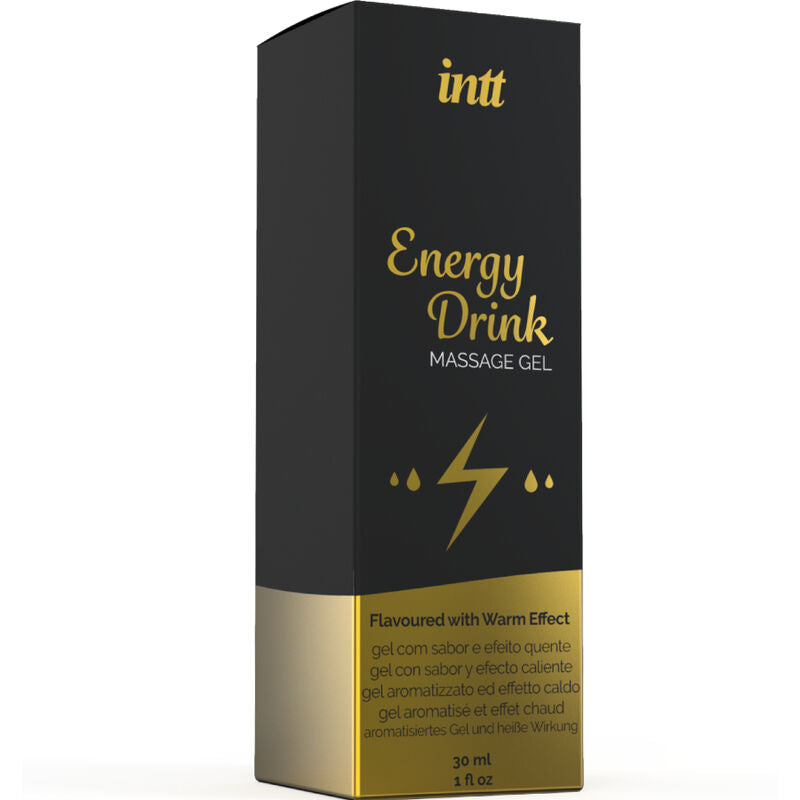 GEL DA MASSAGGIO CON BEVANDA ENERGETICA AROMATIZZATA ED EFFETTO RISCALDANTE - CHARME VIBE