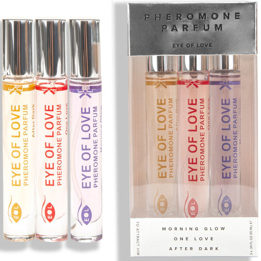 EOL PHR PARFUM 10 ML SET/3 - MORNING GLOW, ONE LOVE, AFTER DARK - CHARME VIBE