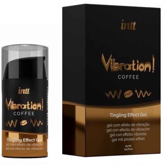 GEL DA MASSAGGIO AL GUSTO DI CAFFÈ EFFETTO CALDO - CHARME VIBE