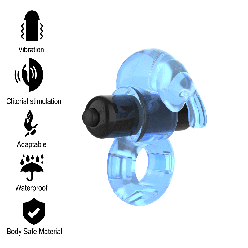ANELLO VIBRANTE FRY BLU - CHARME VIBE