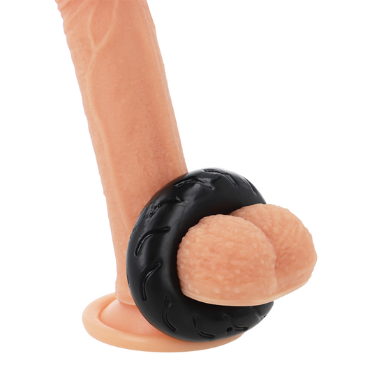 ANELLO PER PENE SUPER FLESSIBILE E RESISTENTE 5CM PR08 NERO - CHARME VIBE