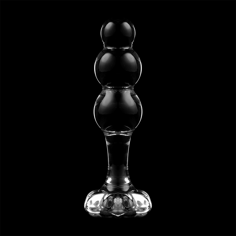 MODELLO 1 TAPPO VETRO BOROSILICATO TRASPARENTE 10.5 CM O 3 CM - CHARME VIBE