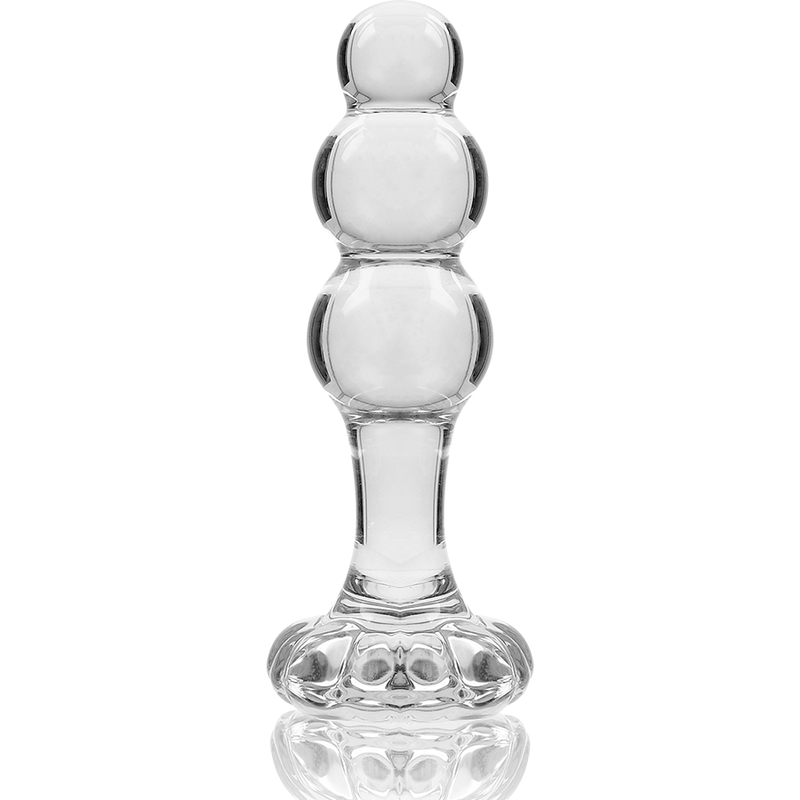 MODELLO 1 TAPPO VETRO BOROSILICATO TRASPARENTE 10.5 CM O 3 CM - CHARME VIBE