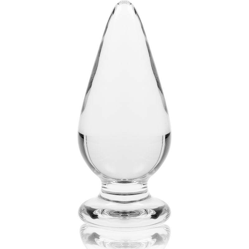 MODELLO 4 PLUG ANALE VETRO BOROSILICATO TRASPARENTE 11 CM O 5 CM - CHARME VIBE