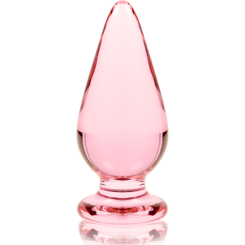 MODELLO 4 PLUG ANALE VETRO BOROSILICATO ROSA 11 CM O 5 CM - CHARME VIBE