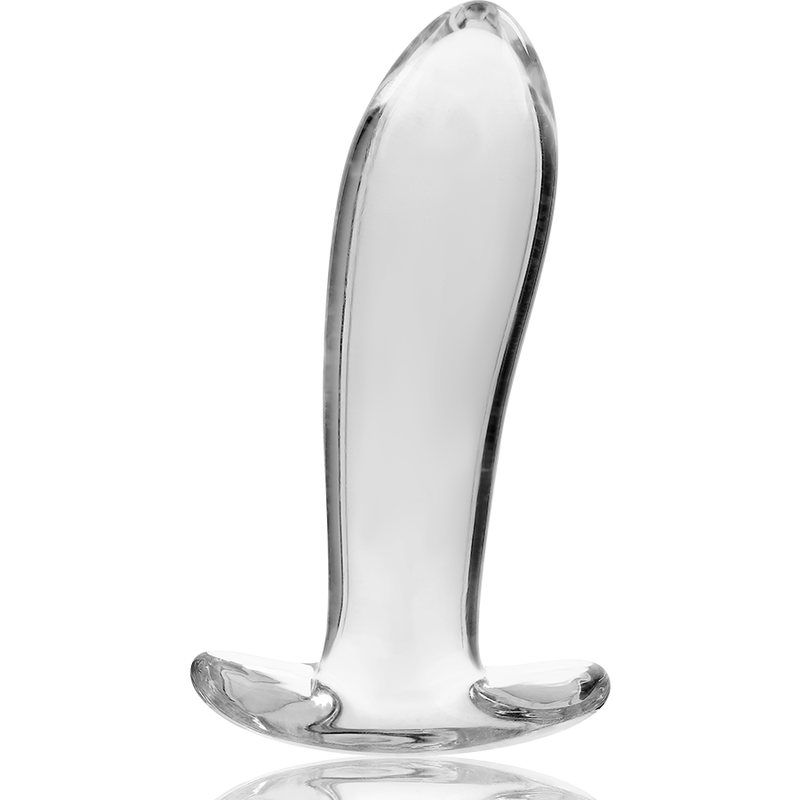 MODELLO 5 PLUG ANALE VETRO BOROSILICATO TRASPARENTE 12.5 CM O 3.5 CM - CHARME VIBE