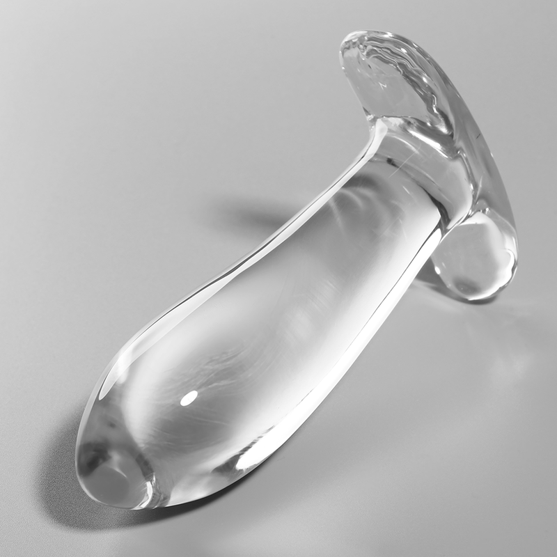 MODELLO 5 PLUG ANALE VETRO BOROSILICATO TRASPARENTE 12.5 CM O 3.5 CM - CHARME VIBE