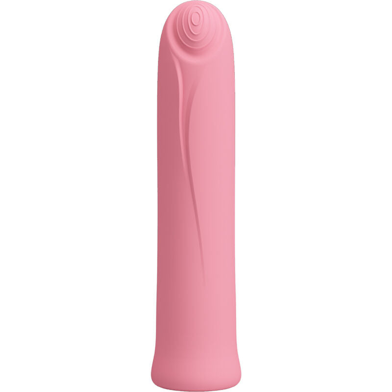 VIBRATORE CURTIS MINI SUPER POWER 12 VIBRAZIONI IN SILICONE ROSA - CHARME VIBE