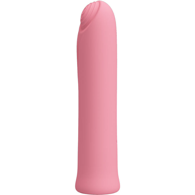 VIBRATORE CURTIS MINI SUPER POWER 12 VIBRAZIONI IN SILICONE ROSA - CHARME VIBE