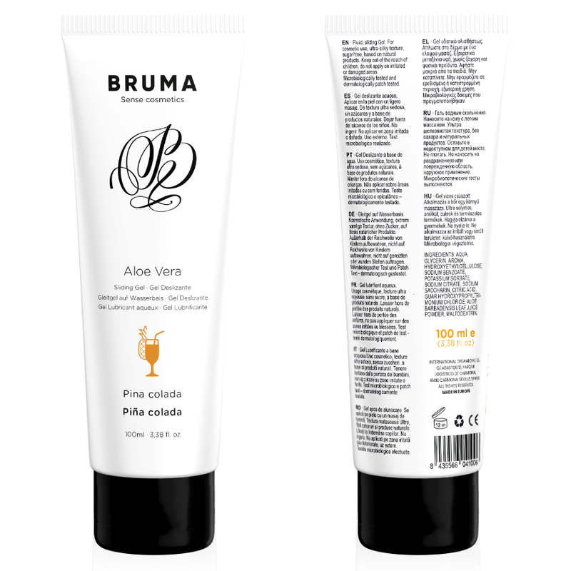 GEL SCORREVOLE ALOE VERA GUSTO PINA COLADA 100 ML - CHARME VIBE