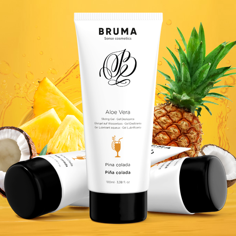 GEL SCORREVOLE ALOE VERA GUSTO PINA COLADA 100 ML - CHARME VIBE