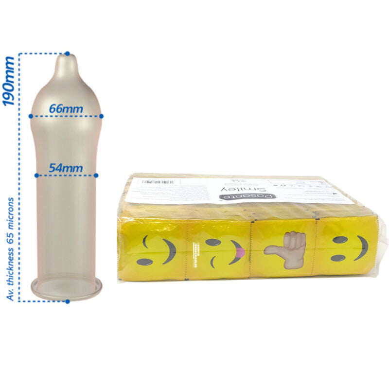 PRESERVATIVI SMILEY BAG 144 UNIT - CHARME VIBE