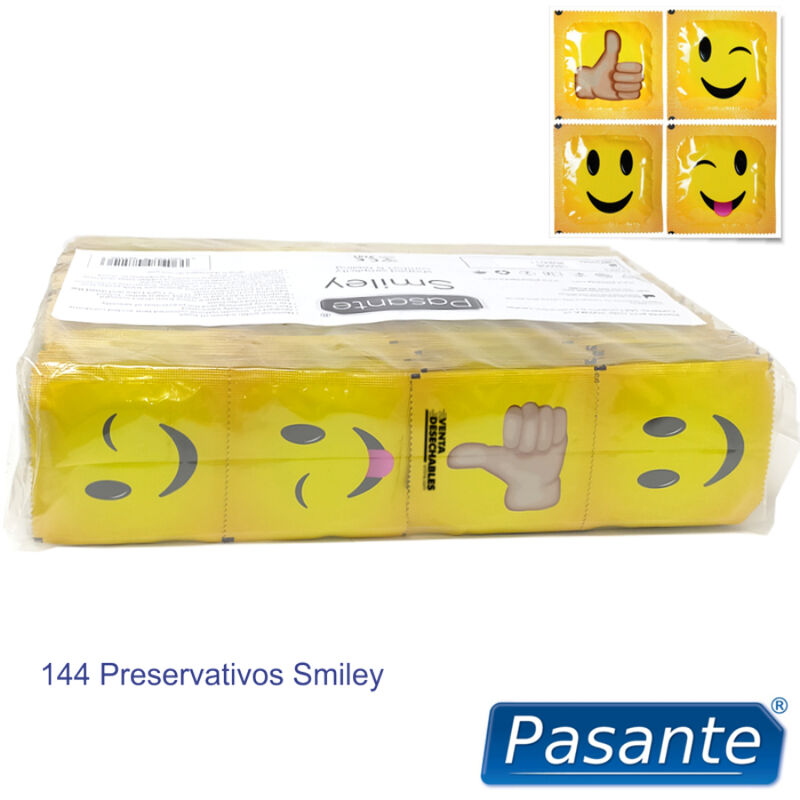 PRESERVATIVI SMILEY BAG 144 UNIT - CHARME VIBE