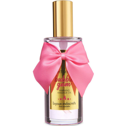 INDISCRETS LIGHT MY FIRE OLIO DA MASSAGGIO EFFETTO CALORE GUSTO GOMMA - CHARME VIBE