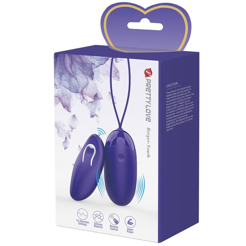 BERGER YOUTH VIOLING UOVO TELECOMANDO VIOLETTO - CHARME VIBE