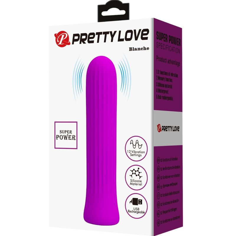 VIBRATORE STIMOLATORE ROSA BLANCHE - CHARME VIBE