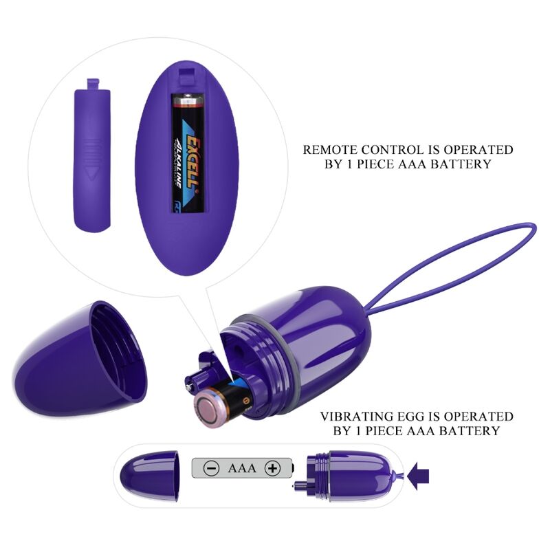 TELECOMANDO SELKIE YOUTH MINI UOVO VIBRANTE VIOLETTO - CHARME VIBE