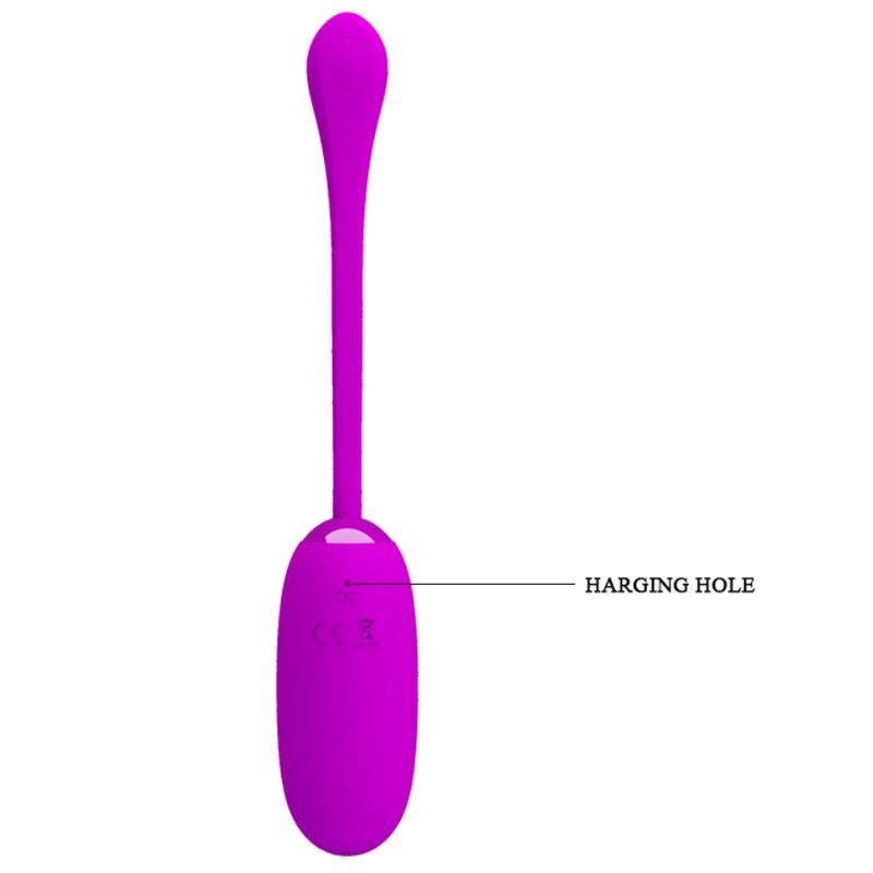 UOVO VIBRANTE JULIUS IMPERMEABILERICARICABILE VIOLA - CHARME VIBE
