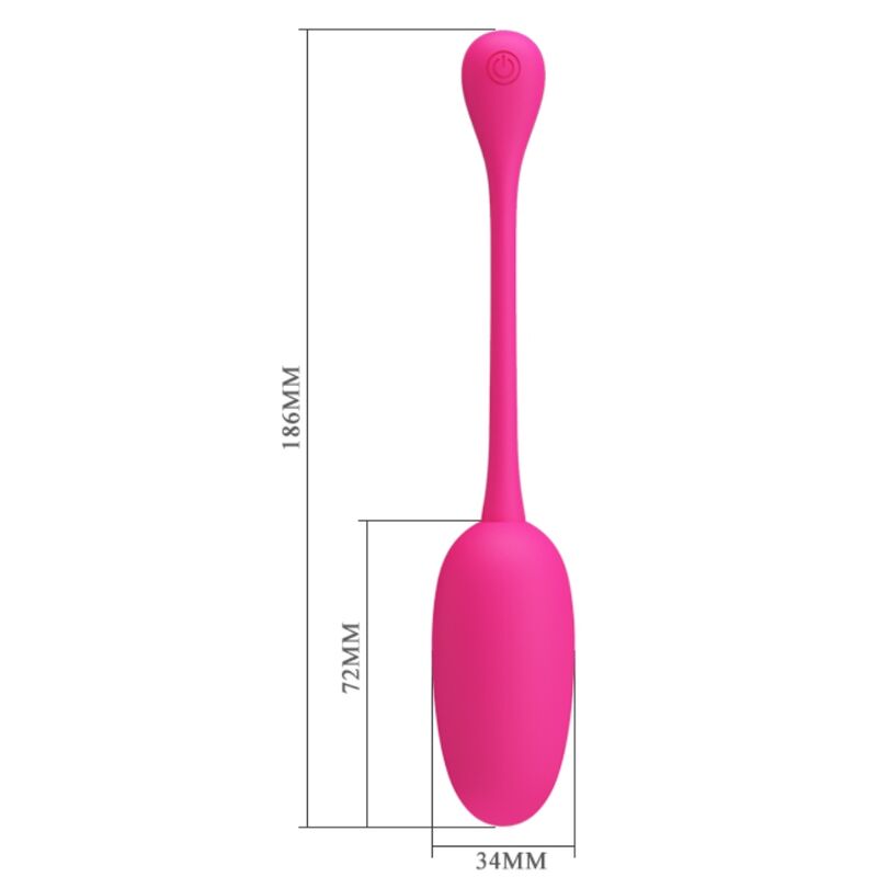 UOVO VIBRANTE RICARICABILE KNUCKER ROSA - CHARME VIBE