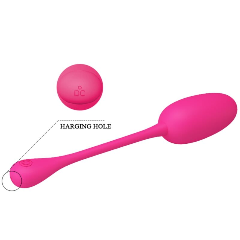 UOVO VIBRANTE RICARICABILE KNUCKER ROSA - CHARME VIBE