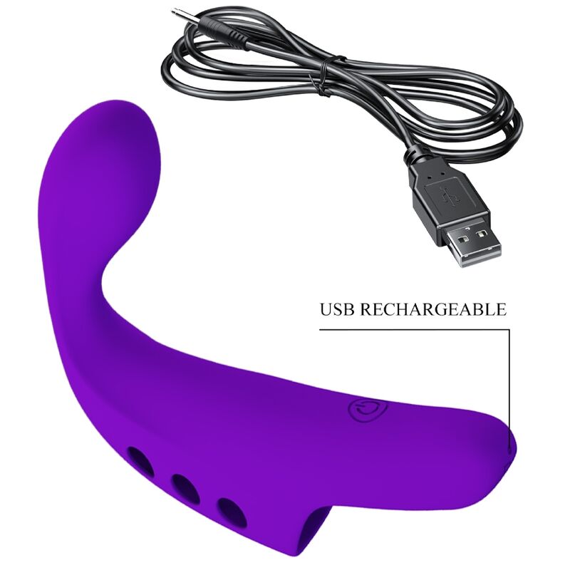 VIBRATORE DA DITA RICARICABILE GORGON VIOLA - CHARME VIBE